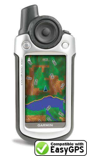EasyGPS supports the Garmin Colorado 400t EasyGPS supports the Garmin Colorado 400t