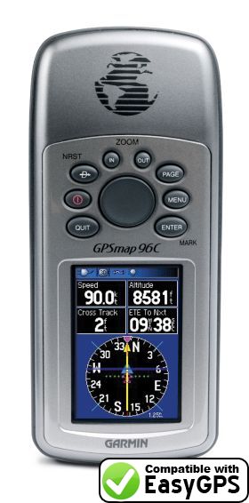 Free GPS software for your Garmin GPSMAP 96C