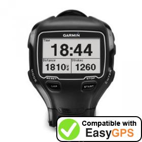 Free GPS software for Garmin Forerunner 910XT